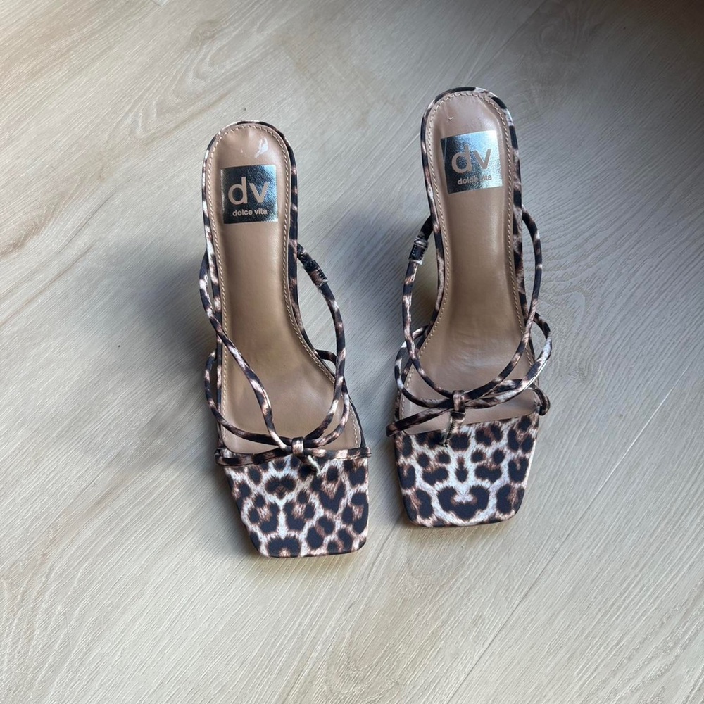 Dolce Vita Leopard Print Heels